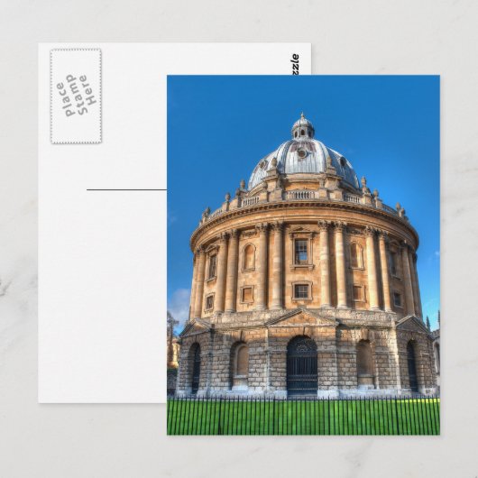 Radcliffe Camera Oxford Briefkaart (Voorkant / Achterkant)