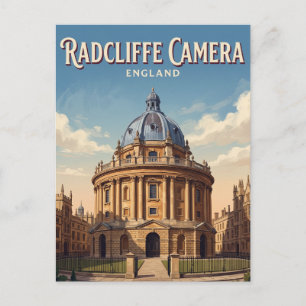 Radcliffe Camera, Universiteit van Oxford Engeland Briefkaart