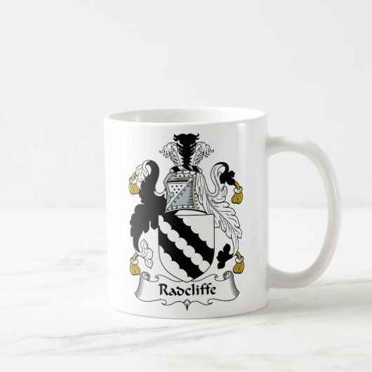 Radcliffe Family Crest Koffiemok (Rechts)