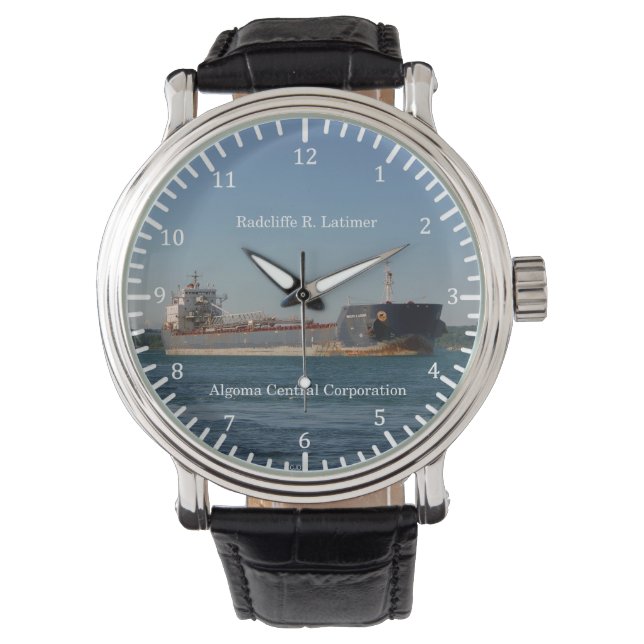 Radcliffe R. Latimer horloge (Voorkant)