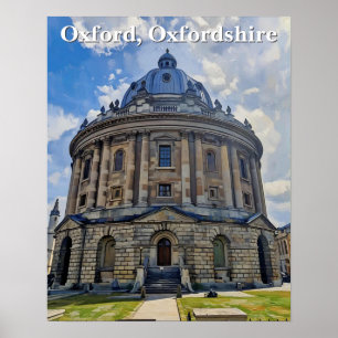 Radcliffe Reverie, de iconische koepel van Oxford Poster