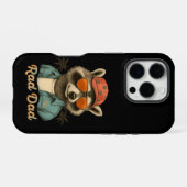 Radde papa grappige gelukkige Vaderdag vintage iPhone Hoesje (Achterkant horizontaal)