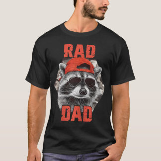 Radde papa wasbeer vaderdag rad cool t-shirt