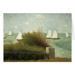 Rade de Grandcamp, door Georges Seurat,  kunst