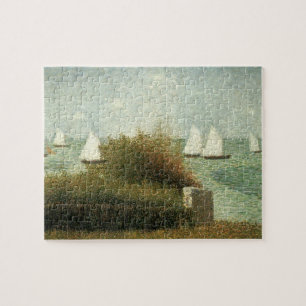 Rade de Grandcamp van Georges Seurat, Vintage Art Legpuzzel