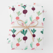 Raden, bakken, bakpapier, reeks 3 inpakpapier vel (In situ)