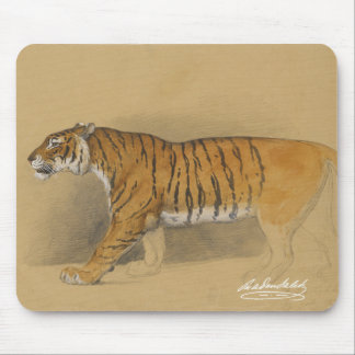 Raden Saleh® Mouse Pad 'Walking Javanese Tiger' Muismat