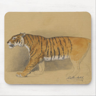 Raden Saleh® Mouse Pad 'Walking Javanese Tiger' Muismat
