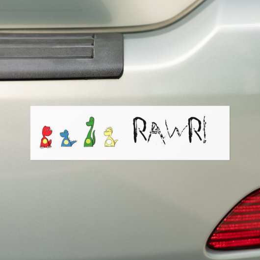 rader bumpersticker (Op auto)