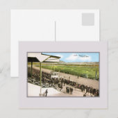  raderspoor (paardenrennen) Tijuana Mexico Briefkaart (Voorkant / Achterkant)