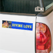 Radha and Krishna bumper sticker (Op Truck)
