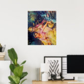 Radha and Krishna poster (Thuiskantoor)