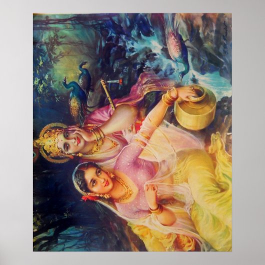 Radha and Krishna poster (Voorkant)
