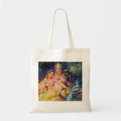 Radha en Krishna canvas tas (Voorkant)