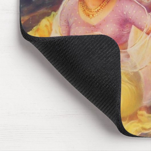 Radha en Krishna mousepad Muismat (Hoek)
