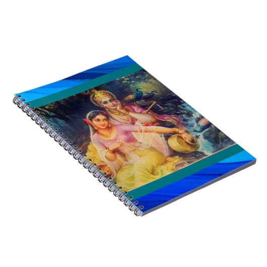 Radha en Krishna notebook Notitieboek (Rechterzijde)
