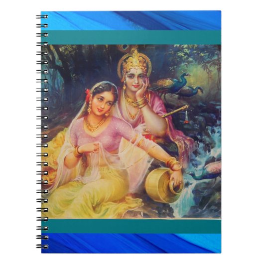 Radha en Krishna notebook Notitieboek (Voorkant)