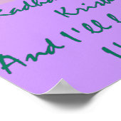 Radha en Krishna Poster (Hoek)