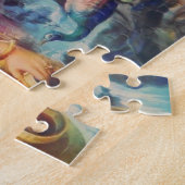 Radha en Krishna puzzle Legpuzzel (Zijkant)