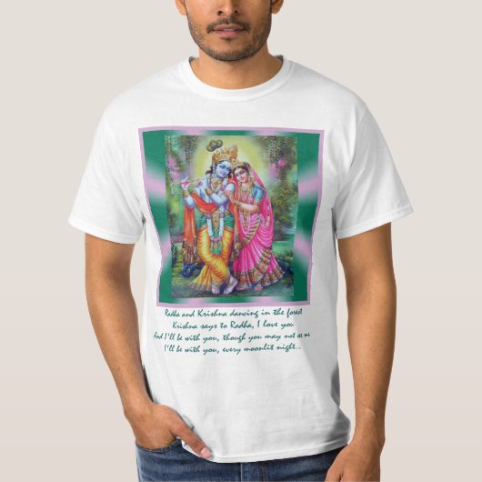 Radha en Krishna T-shirt (Voorkant)