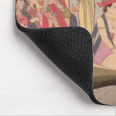 Radha en Krishna zitten in een grove, Kulu Muismat (Hoek)