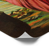 Radha, godin van liefde door Raja Ravi Varma Poster (Hoek)