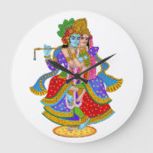 Radha Krishna Clock Grote Klok (Voorkant)