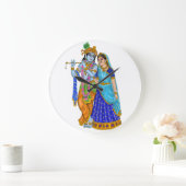 Radha Krishna Clock Grote Klok (Huis)
