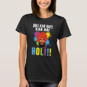Radha Krishna Hinduism Hindu Buddhist Holi Festiva T-shirt (Voorkant)