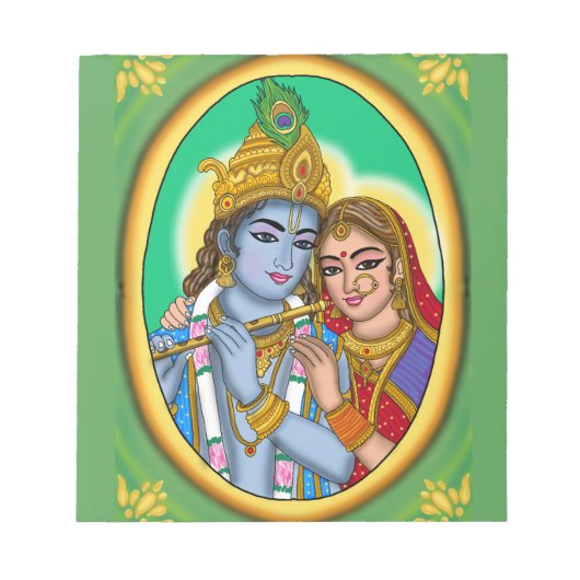 Radha Krishna Kantoorartikelen Notitieblok (Voorkant)