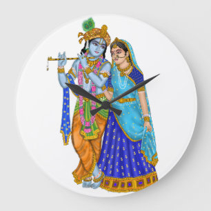 Radha Krishna-klok Grote Klok