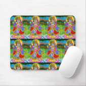 Radha Krishna Mouse Pad Muismat (Met muis)
