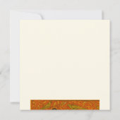 Radha Krishna Mural painting Indian Hindu Save The Date (Achterkant)