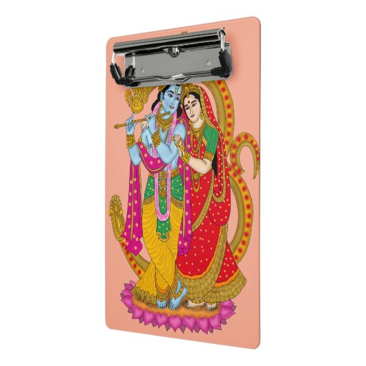 Radha Krishna Notebook Mini Klembord (Angled2)