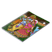 Radha Krishna Notebook Notitieboek (Linkerzijde)