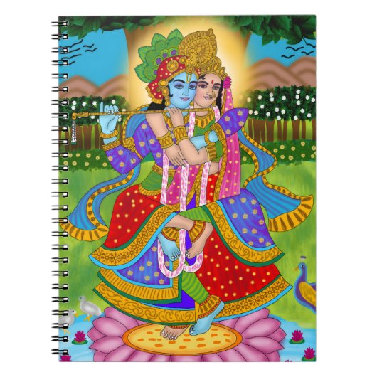 Radha Krishna Notitieboek (Voorkant)