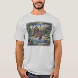 Radha Krishna op het T-shirt voor de Swing