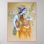 Radha-Krishna Poster (Voorkant)