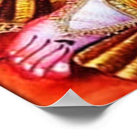 RADHA-KRISHNA POSTER (Hoek)