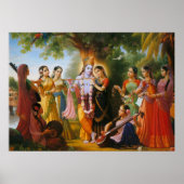 Radha-Krishna Poster (Voorkant)