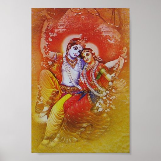 Radha Krishna Poster (Voorkant)
