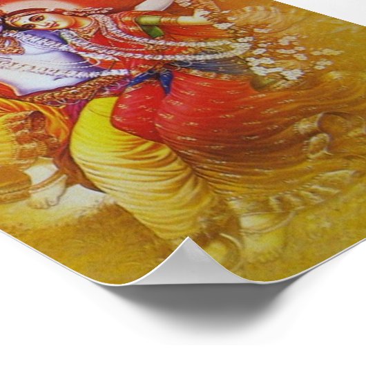 Radha Krishna Poster (Hoek)