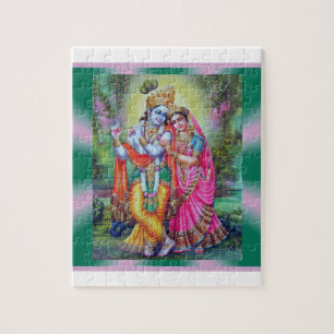 Radha Krishna puzzle Legpuzzel