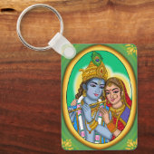 Radha Krishna Sleutelhanger (Voorkant)