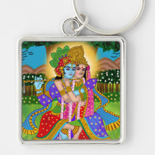 Radha Krishna Sleutelhanger