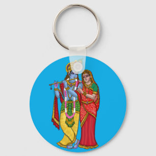 Radha Krishna Sleutelhanger