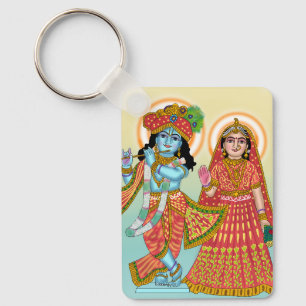 Radha Krishna-sleutelhanger Sleutelhanger