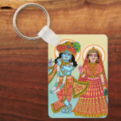 Radha Krishna-sleutelhanger Sleutelhanger (Voorkant)