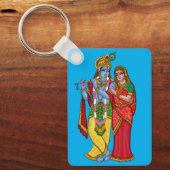 Radha Krishna-sleutelhanger Sleutelhanger (Voorkant)