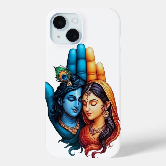 Radha Krishna – Soulful Harmony Case-Mate iPhone Case (Achterkant)